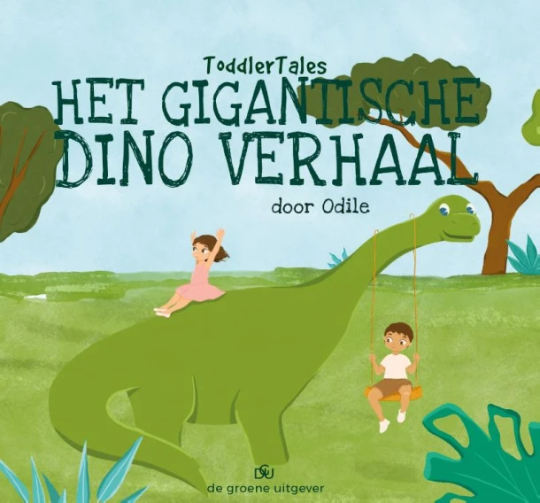 Het Gigantische Dino Verhaal – Odile Kransky-Jans – boek cover