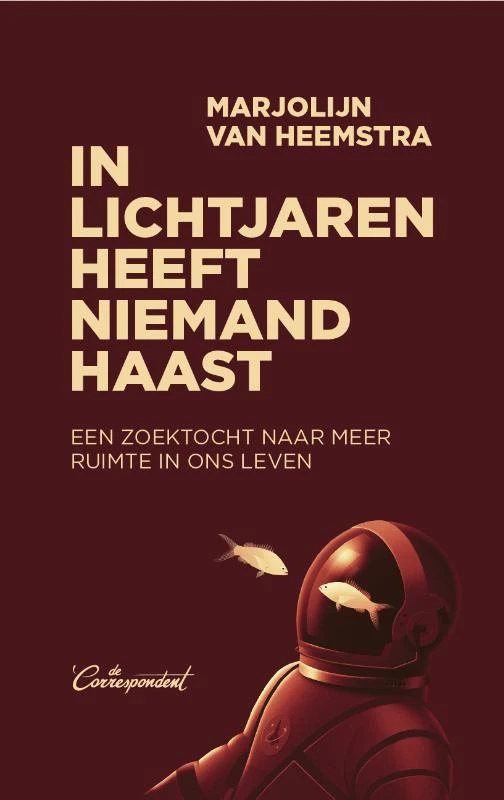 In lichtjaren heeft niemand haast – Marjolijn van Heemstra – boek cover