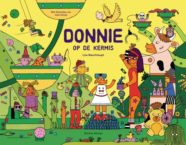 Donnie op de kermis – Lisa Maschhaupt – boek cover