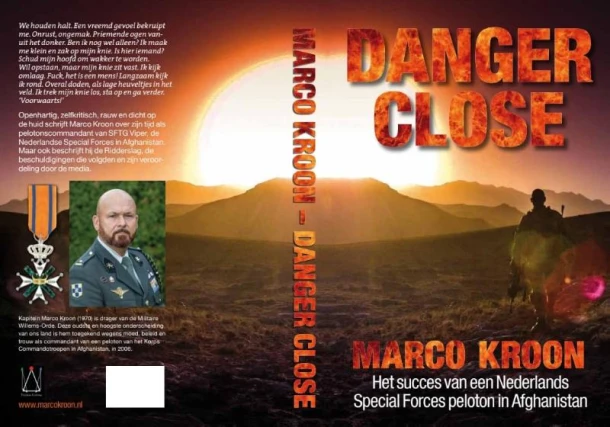 Danger Close – Marco Kroon – boek cover