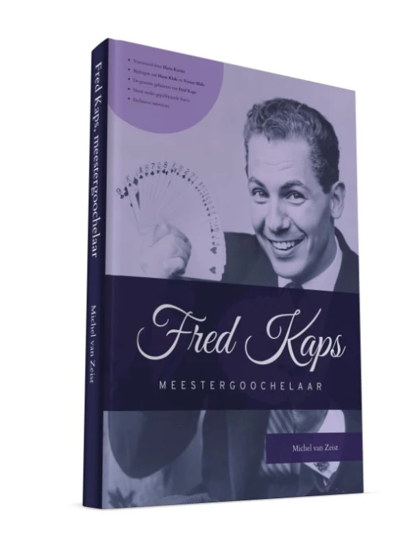 Fred Kaps, meestergoochelaar – Michel van Zeist – boek cover