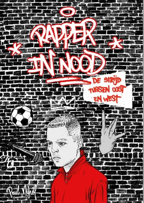 Rapper in nood – Paul Nijhof – boek cover