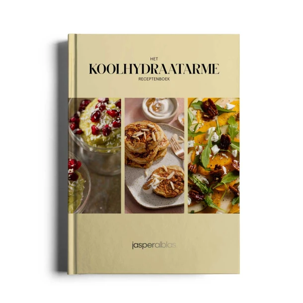 Het koolhydraatarme receptenboek ā Jasper Alblas ā boek cover