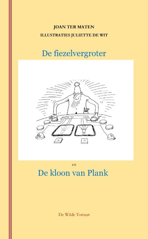 De kloon van Plank – Joan ter Maten – boek cover