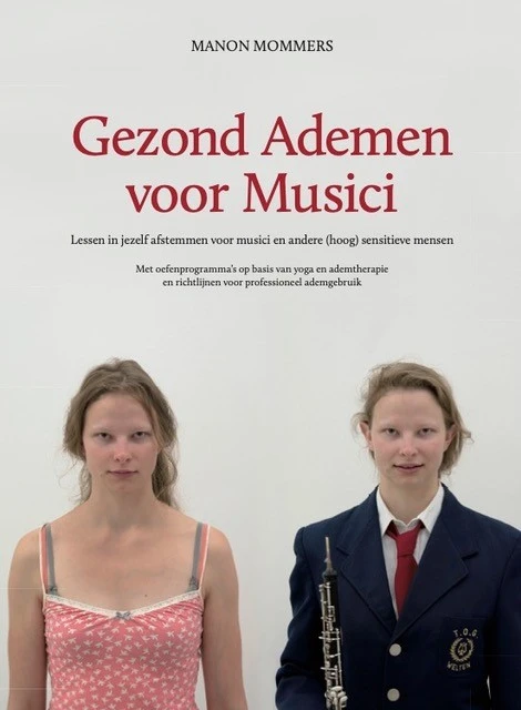 Gezond ademen voor musici, tweede druk – Manon Mommers – boek cover