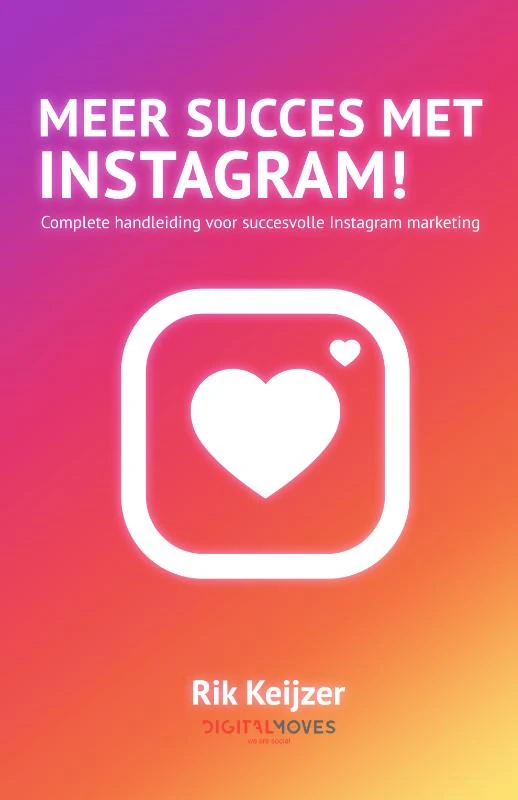 Meer succes met Instagram! – Rik Keijzer – boek cover