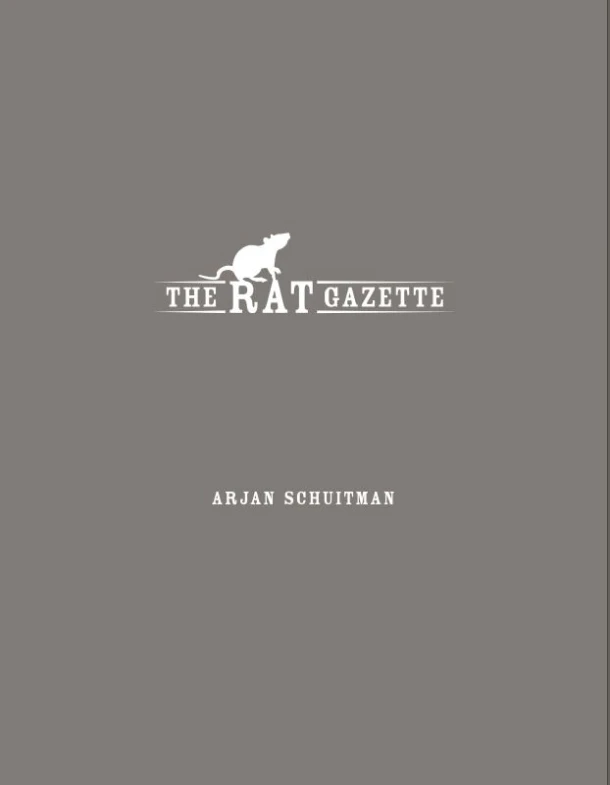 The Rat Gazette – Arjan Schuitman – boek cover