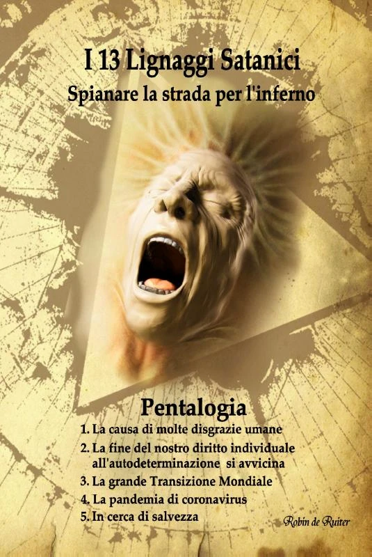 I 13 Lignaggi Satanici - Spianare la strada per l¿inferno – Robin De Ruiter – boek cover