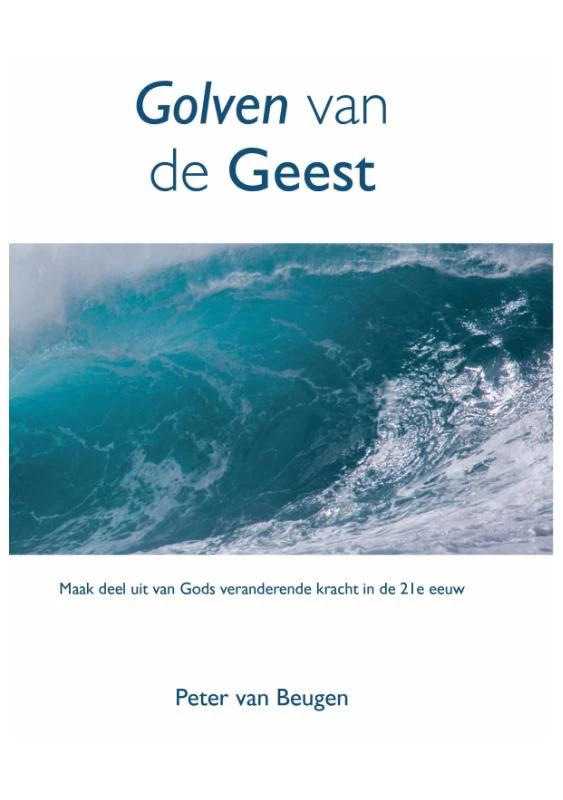 Golven van de Geest – Peter Van Beugen – boek cover