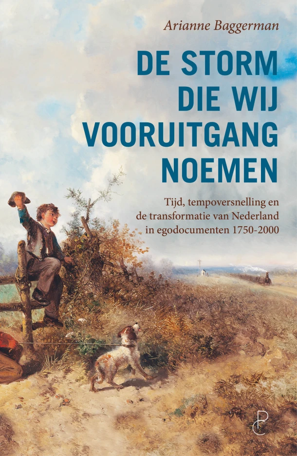 De storm die wij vooruitgang noemen – Arianne Baggerman – boek cover