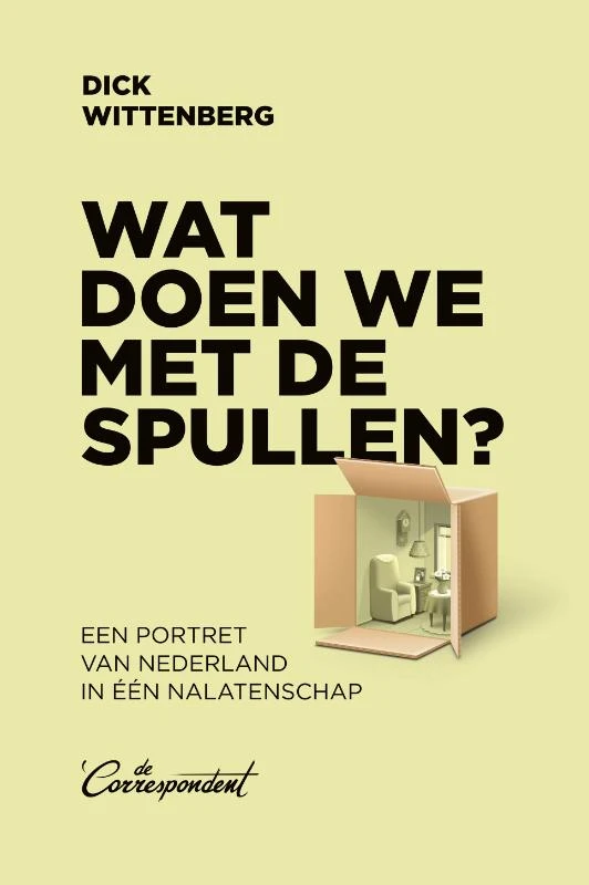 Wat doen we met de spullen – Dick Wittenberg – boek cover