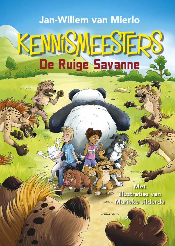De Ruige Savanne – Jan-willem van Mierlo – boek cover