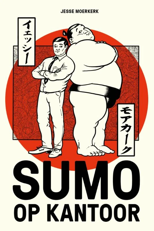 Sumo op kantoor – Jesse Moerkerk – boek cover