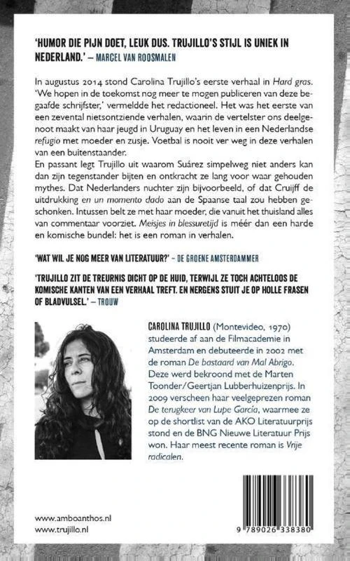 Meisjes in blessuretijd – Carolina Trujillo – boek cover
