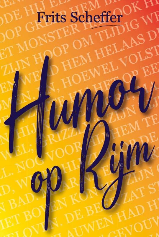Humor op Rijm – Frits Scheffer – boek cover