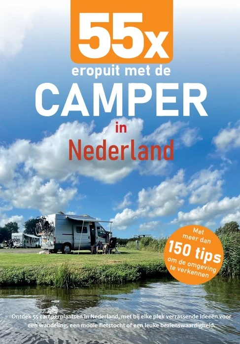 55x eropuit met de camper in Nederland – Nicolette Knobbe – boek cover
