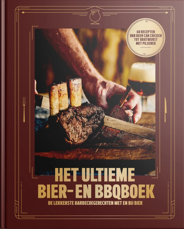 Het Ultieme Bier- en BBQboek – Jeroen Hazebroek – boek cover
