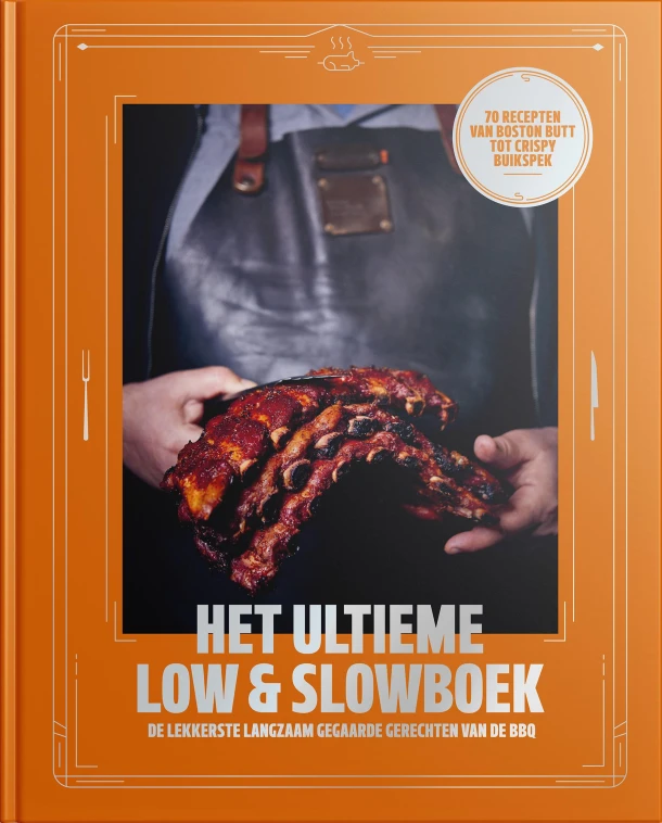 Het Ultieme Low & Slowboek – Jeroen Hazebroek – boek cover