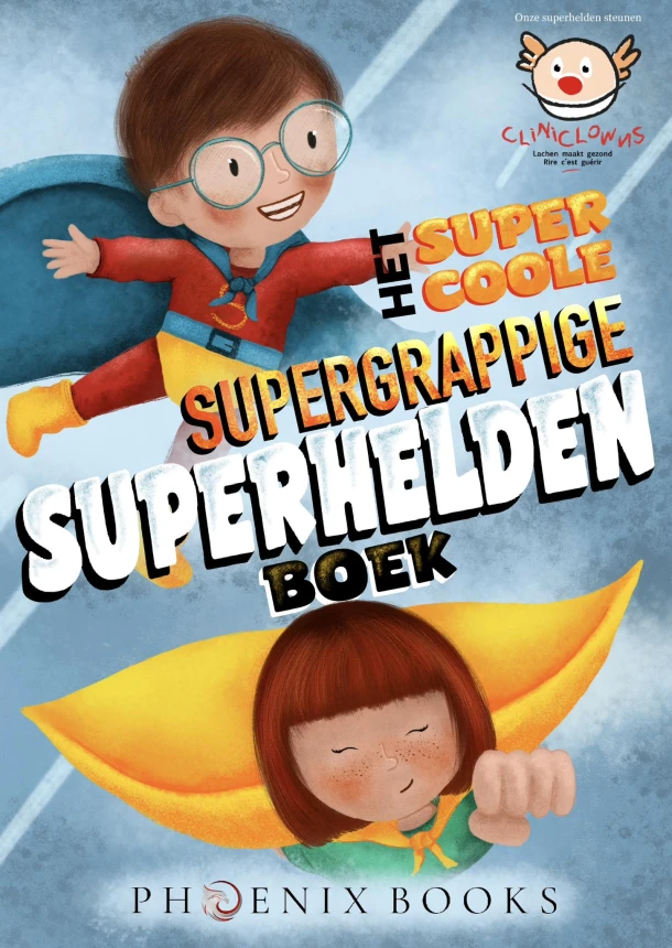 Het supercoole, supergrappige, superheldenboek – Maja Vermeulen – boek cover