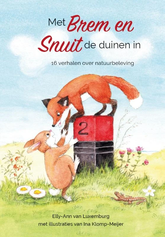 Met Brem en Snuit de duinen in – Elly-Ann van Luxemburg – boek cover