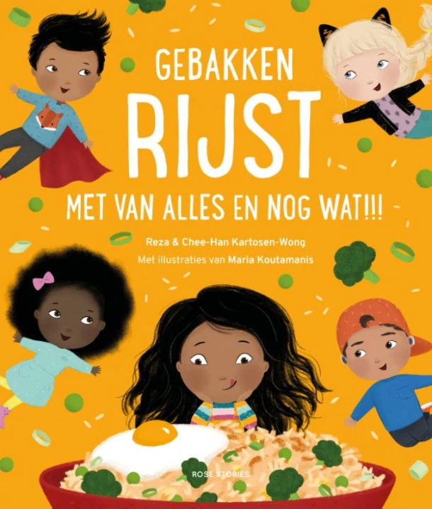 Gebakken rijst met van alles en nog wat!!! – Reza Kartosen-Wong – boek cover