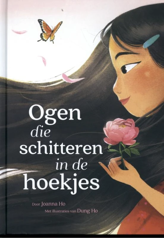 Ogen die schitteren in de hoekjes – Joanna Ho – boek cover