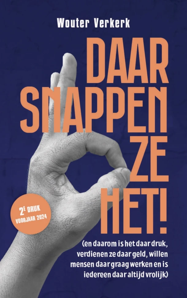 Daar snappen ze het! – Wouter Verkerk – boek cover