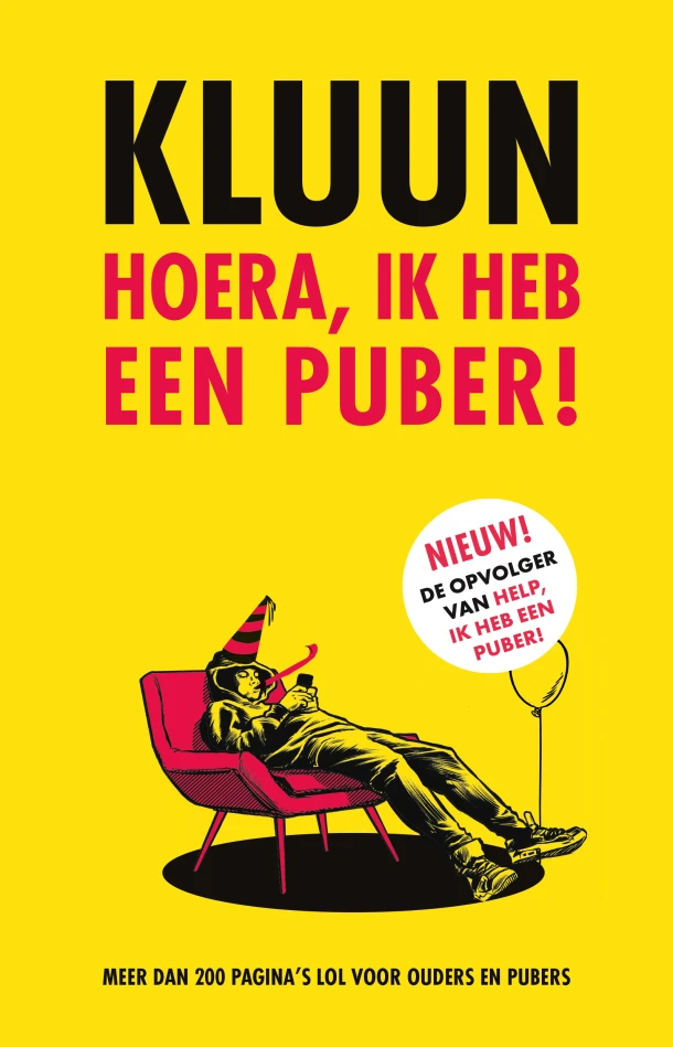 Hoera, ik heb een puber! – Kluun – boek cover