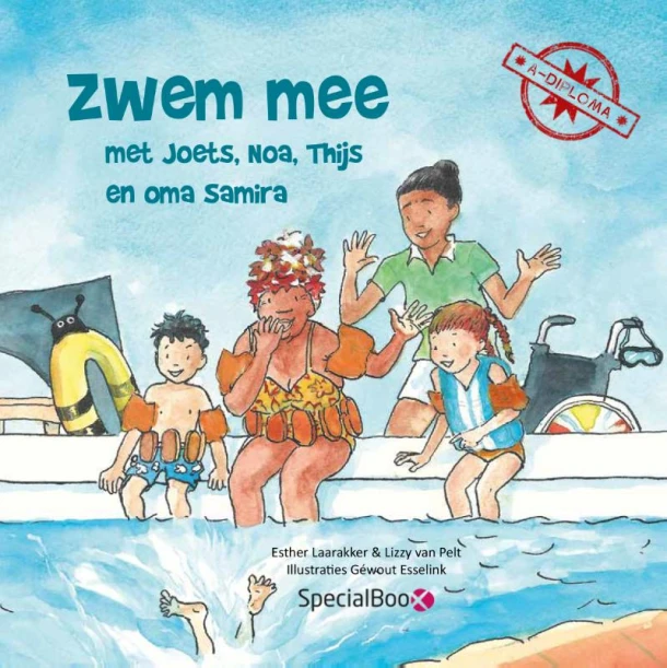 Zwem mee – Lizzy van Pelt – boek cover