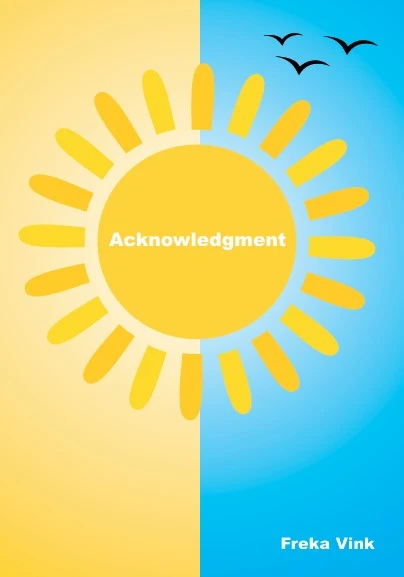 Acknowledgment – Freka Vink – boek cover