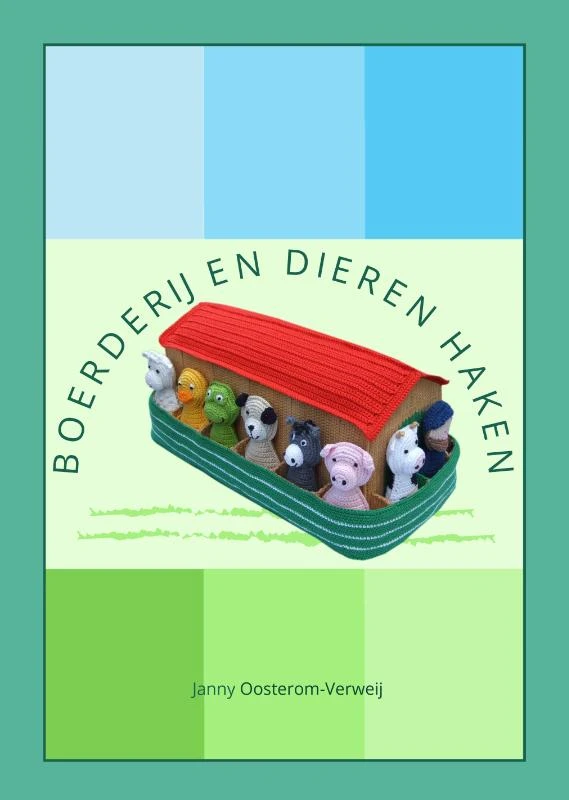 Boerderij en dieren haken – Janny Oosterom-Verweij – boek cover