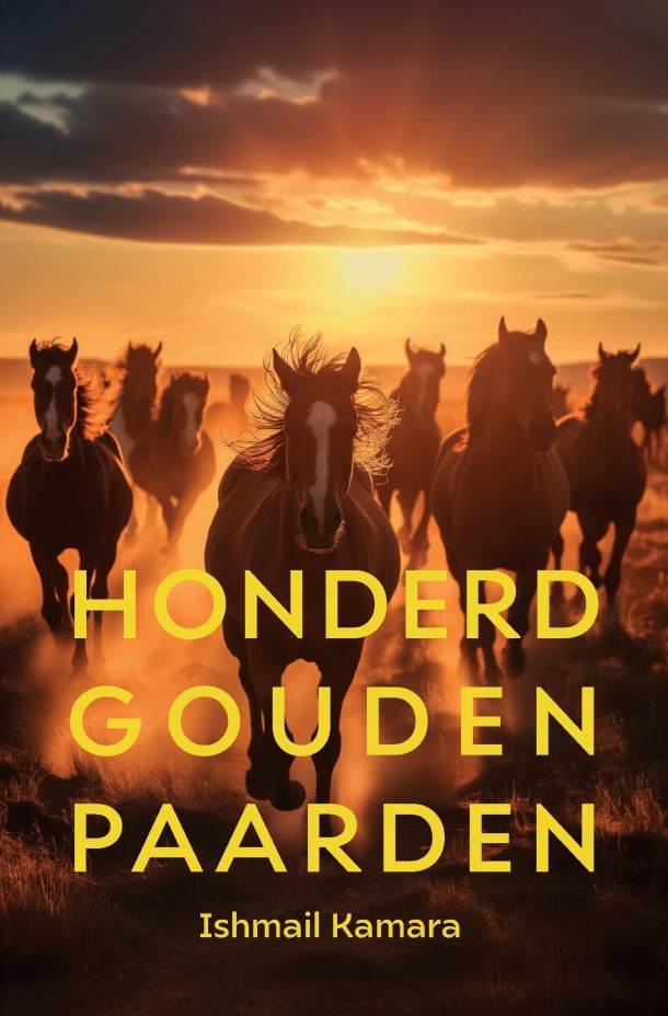 Honderd gouden paarden – Ishmail Kamara – boek cover
