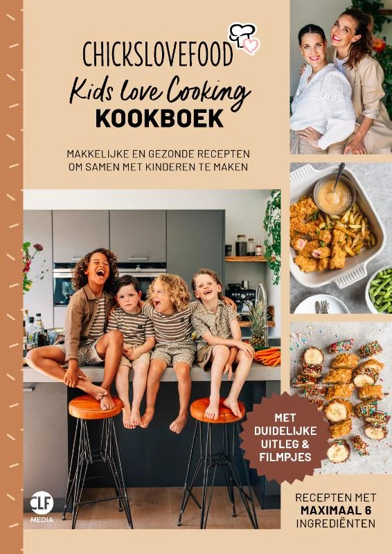 Het kids love cooking-kookboek – boek cover