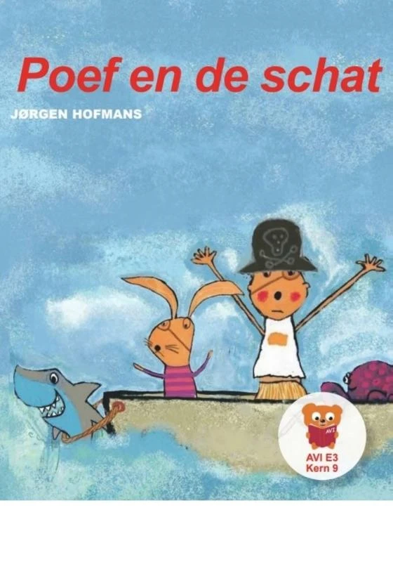Poef en de schat – Jørgen Hofmans – boek cover