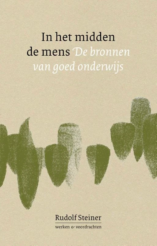 In het midden de mens – Rudolf Steiner – boek cover
