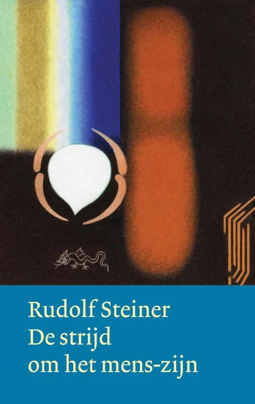 De strijd om het mens-zijn – Rudolf Steiner – boek cover