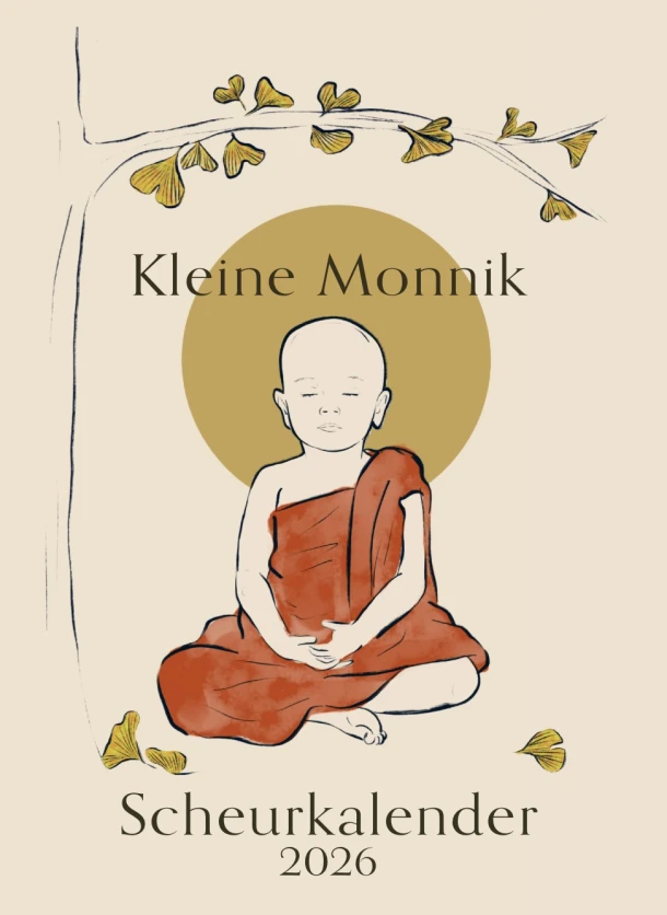 Kleine Monnik Scheurkalender 2026 – Annemarie Lesage – boek cover