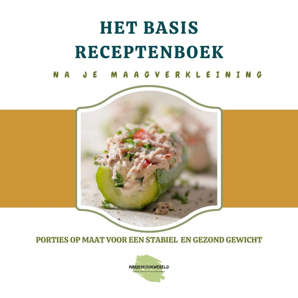 Het basisreceptenboek na je maagverkleining – Marie-Josee Koks – boek cover