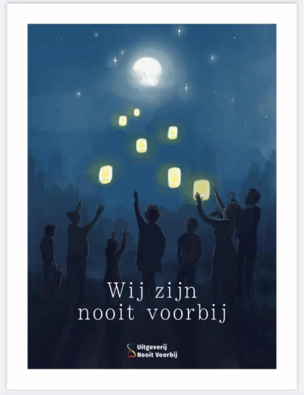 Wij zijn nooit voorbij – Mirjam Louwen-van Bekkum – boek cover