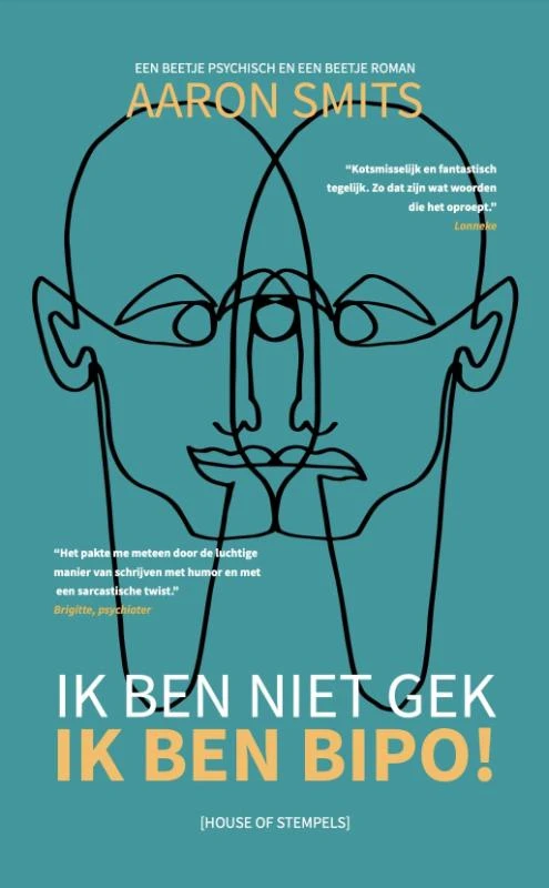 Ik ben niet gek, ik ben Bipo! – Aaron Smits – boek cover