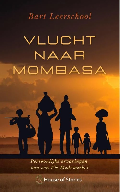 Vlucht naar Mombasa – Bart Leerschool – boek cover