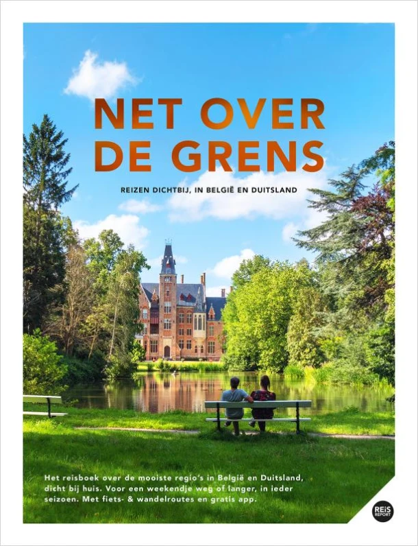Net over de grens - Reizen dichtbij, in België & Duitsland – Godfried van Loo – boek cover