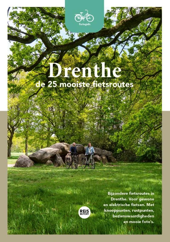 Drenthe - De 25 mooiste fietsroutes – Godfried van Loo – boek cover