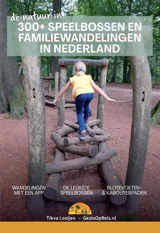 300+ Speelbossen en familiewandelingen in Nederland – Tikva Looijen – boek cover