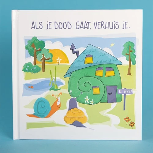 Als je dood gaat, verhuis je. – Simone Beijer – boek cover