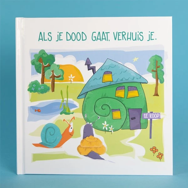 Als je dood gaat, verhuis je – Simone Beijer – boek cover