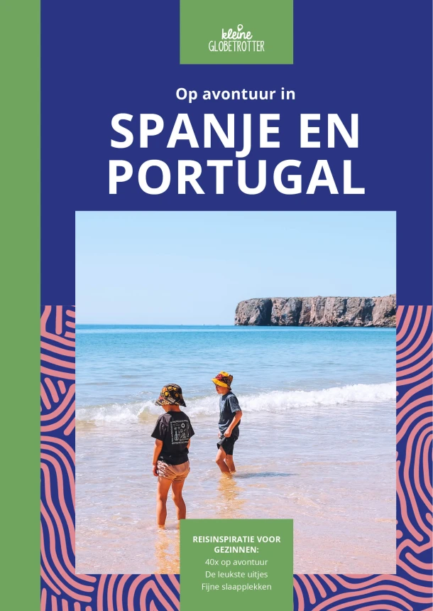 Op avontuur in Spanje en Portugal – Kleine Globetrotter – boek cover
