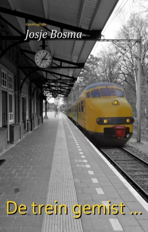 De trein gemist ... – Josje Bosma – boek cover