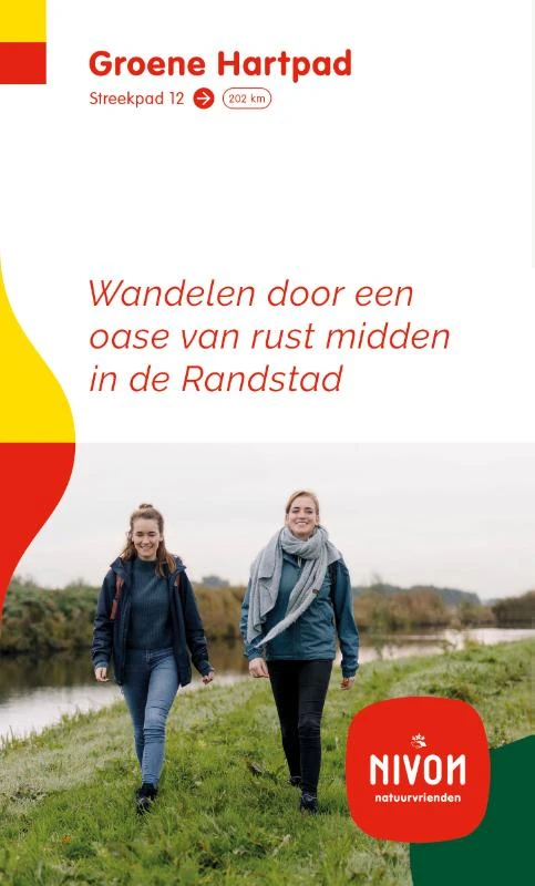 Groene Hart pad – Nivon Wandelwerkgroep Groene Hart pad – boek cover