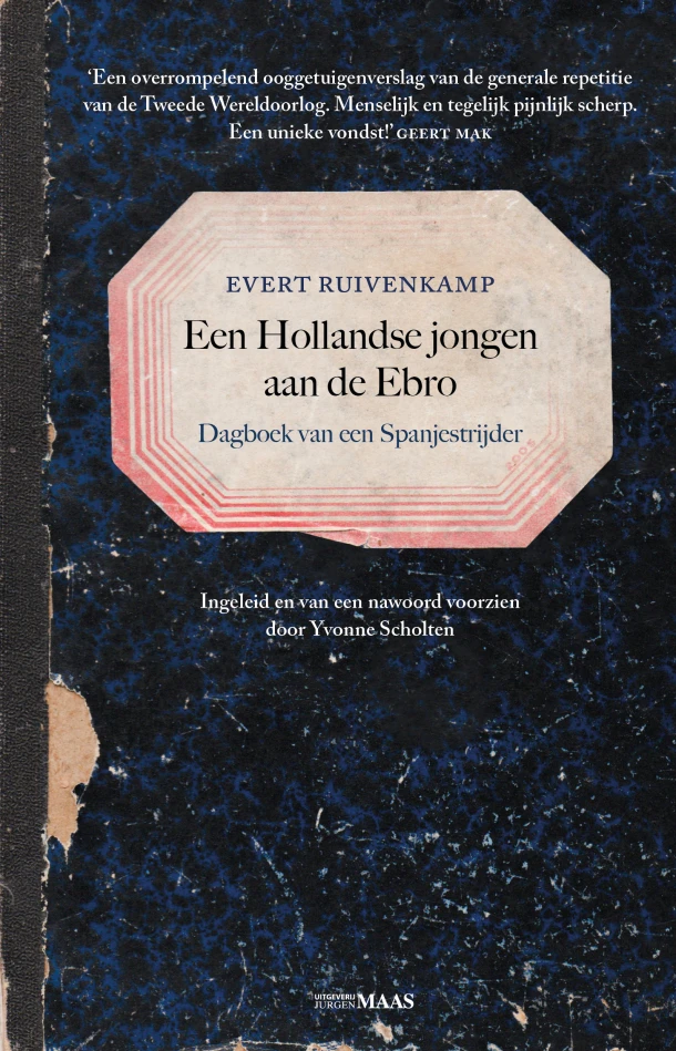 Een Hollandse jongen aan de Ebro – Evert Ruivenkamp – boek cover